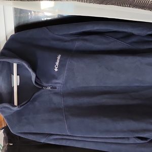 3xt Columbia navy 1/4 zip pullover